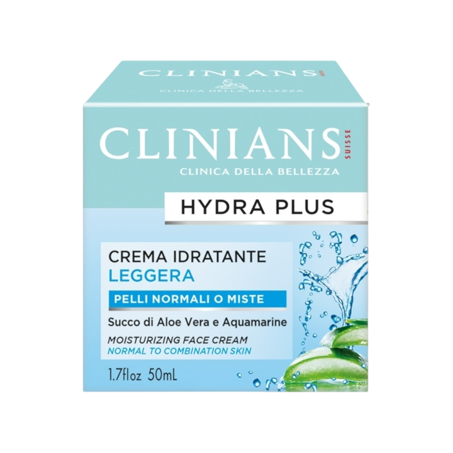 Clinians Hydra Plus Хидратиращ лек крем за лице