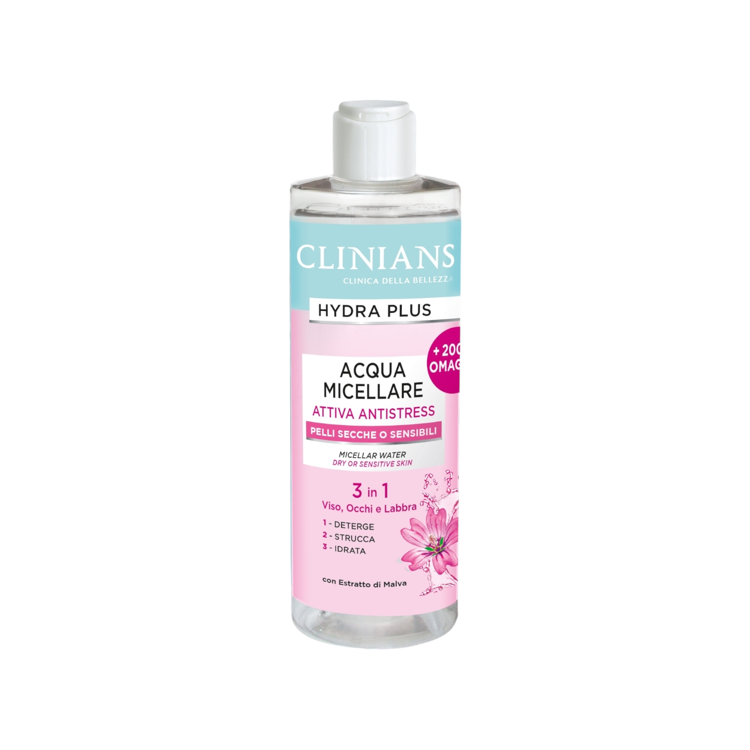 Clinians Hydra Plus Attiva Antistress Мицеларна Вода